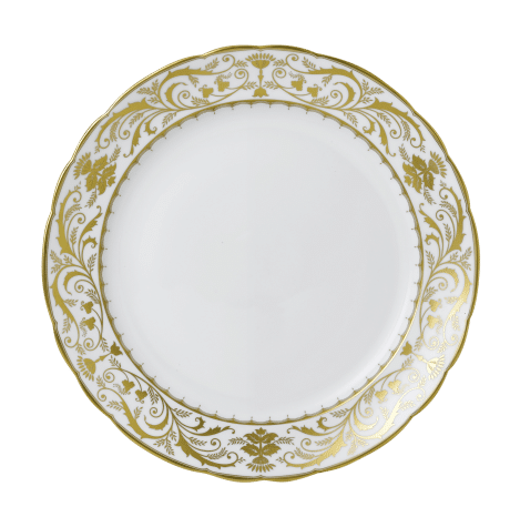 Darley Abbey White Fine Bone China Round Chop dish