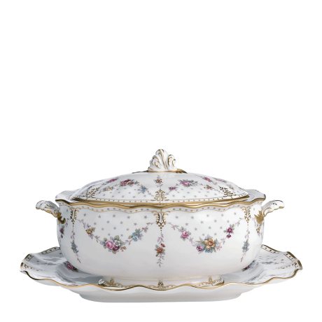 Royal Antoinette fine bone china soup tureen
