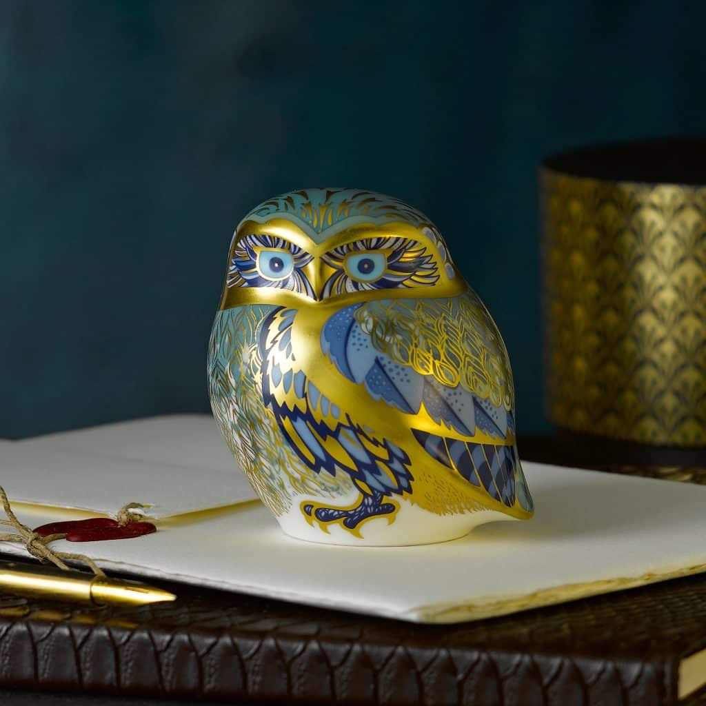 Nightingale Owl Paperweight