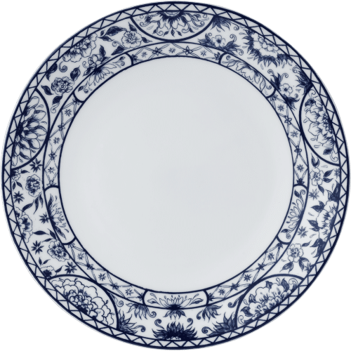 Victorias Garden fine bone china dinner plate