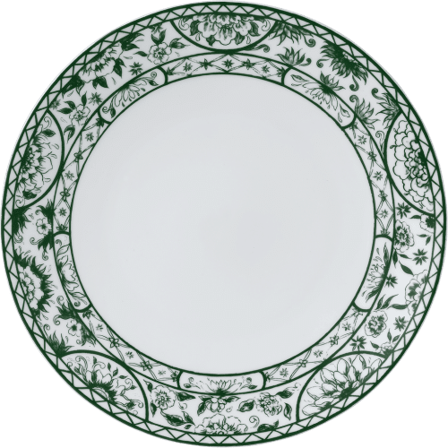 Victorias Garden fine bone china dinner plate