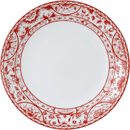 Victorias Garden fine bone china dinner plate