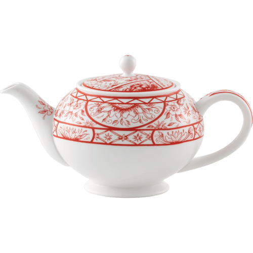 Victorias Garden fine bone china teapot