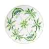 Calypso Green and White Fine Bone China Dinner Plate