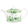 Calypso Green and White Fine Bone China Teapot