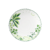 Calypso Green and White Fine Bone China Coupe Bowl
