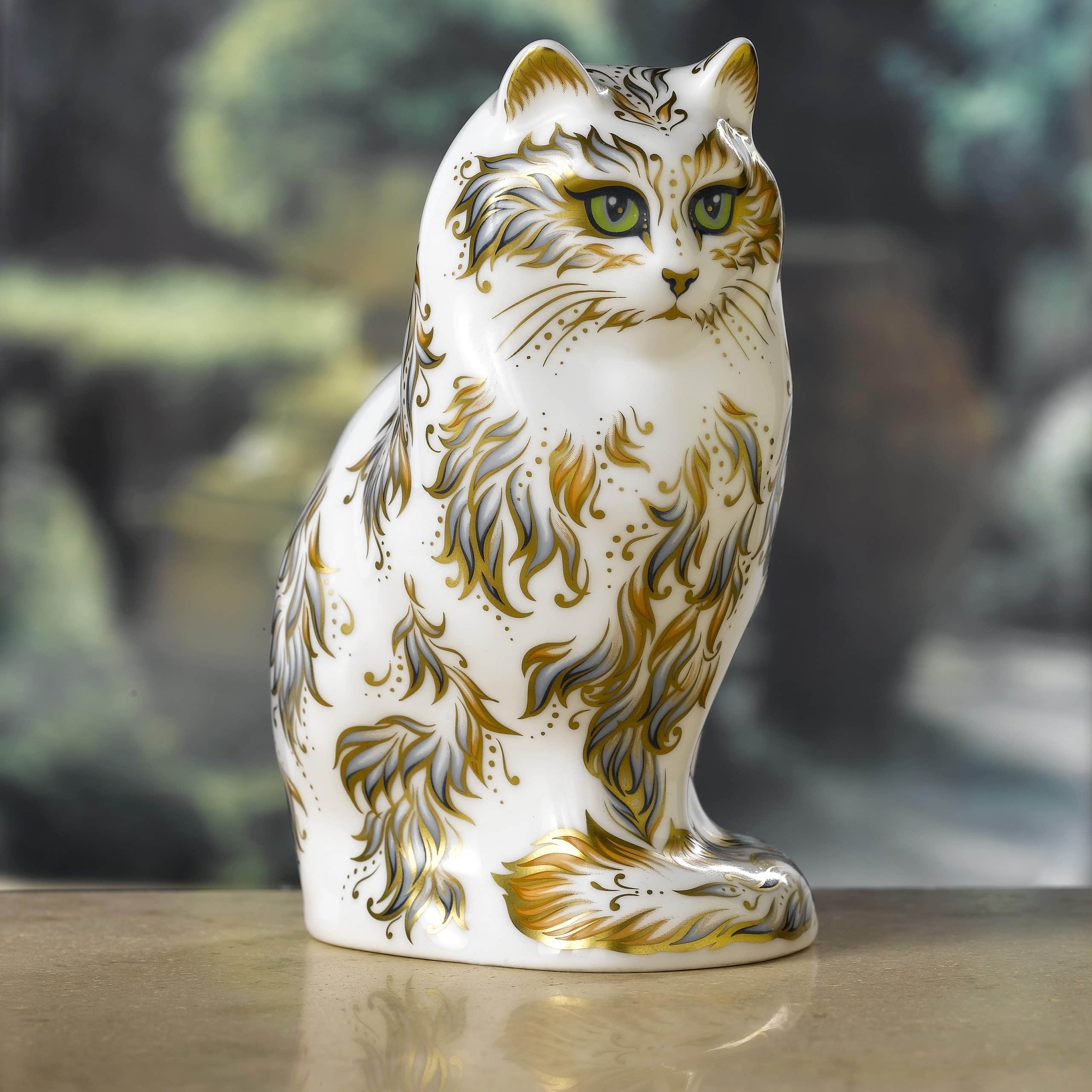 Royal Crown Derby ロイヤルクラウンダービー 猫 おまけ付き