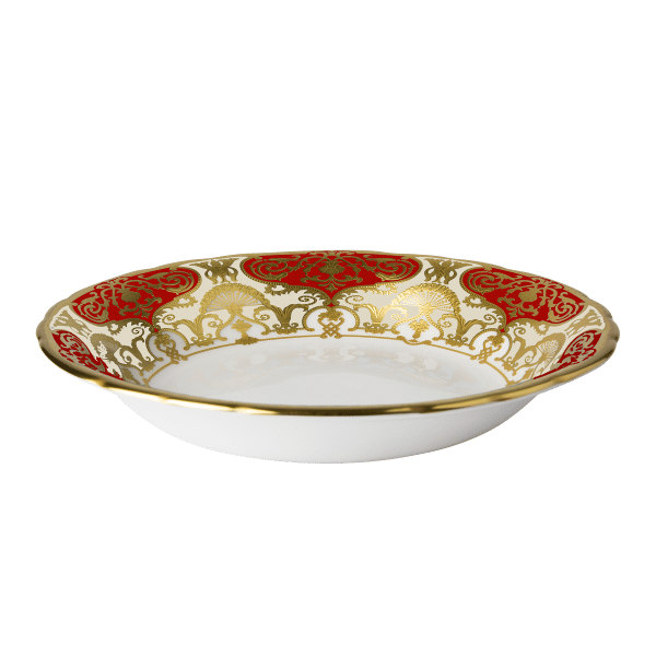 Heritage Red and Gold Luxury Fine Bone China