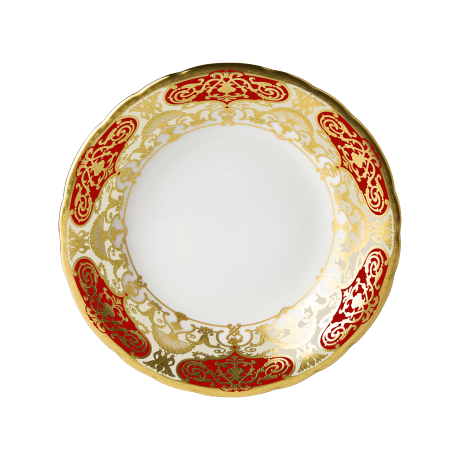 Heritage Red and Gold Luxury Fine Bone China