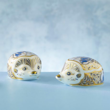 Fine bone china hedgehog paperweight