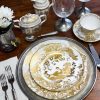 Aves Gold Dinner Setting