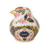 Old Imari Solid Gold Band Goldfinch Paperweight