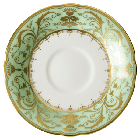 Harlequin Fine Bone China tea saucer