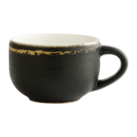 Sketch Black and Gold Fine Bone China Tableware tea cup