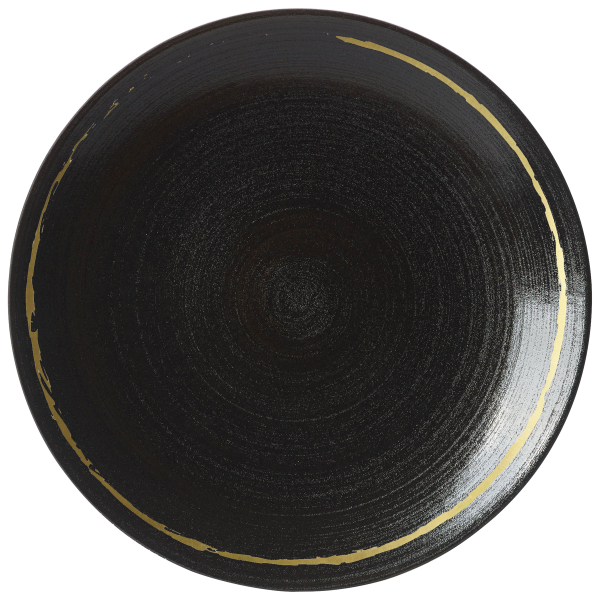 Sketch Black and Gold Fine Bone China Tableware 27cm dinner plate