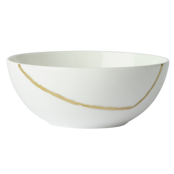 Sketch White and Gold Fine Bone China Tableware bowl