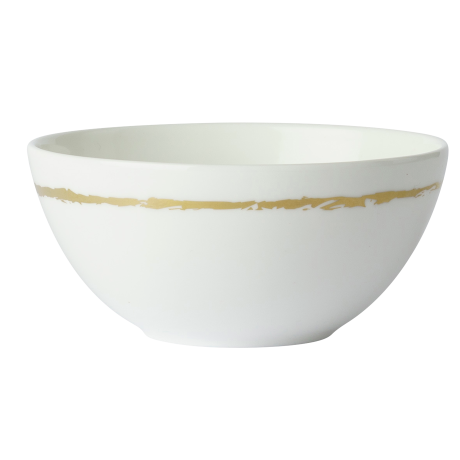 Sketch White and Gold Fine Bone China Tableware bowl