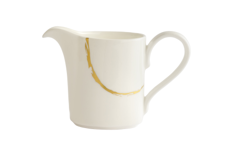 Sketch White and Gold Fine Bone China Tableware cream jug