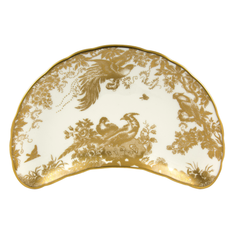 Aves Gold Crescent Salad Plate (22cm) Product Image