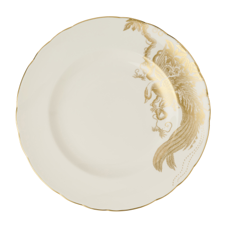 Aves Gold Motif Salad Plate (21cm) Product Image