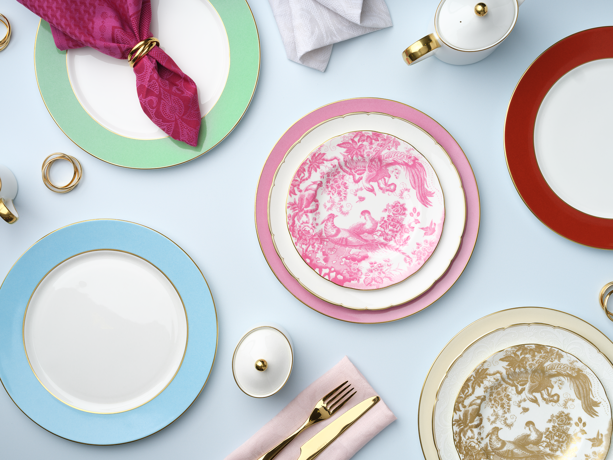 Aves Accent Plates - Landscape