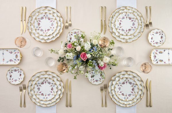 Royal Antoinette Salad Plate (21cm) - Royal Crown Derby